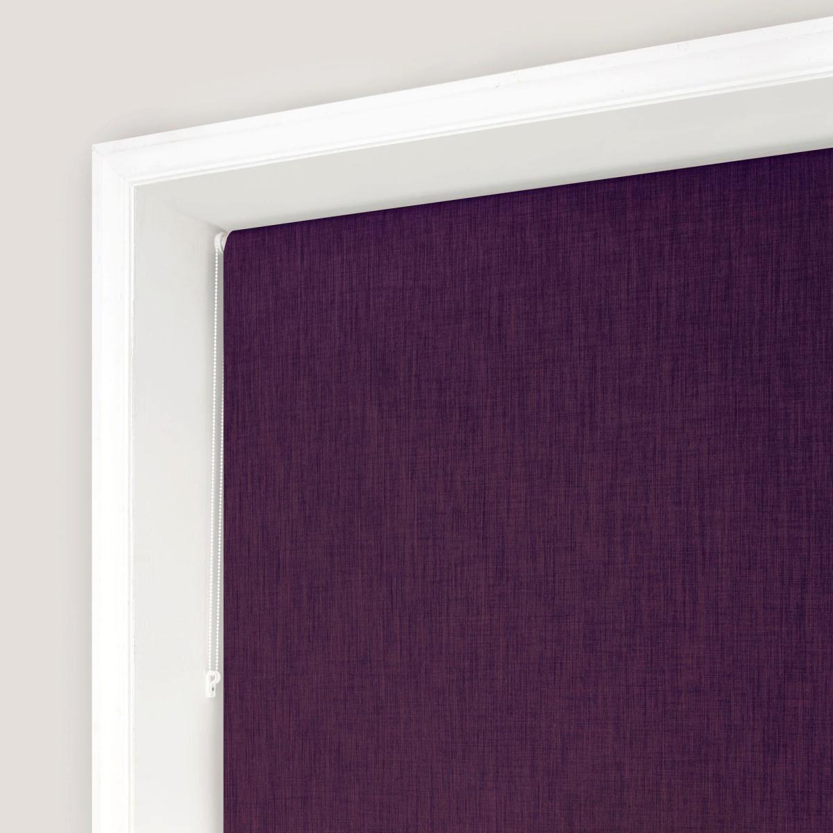 Solar Aubergine Blackout Roller Blind Aubergine (Purple) – image 4