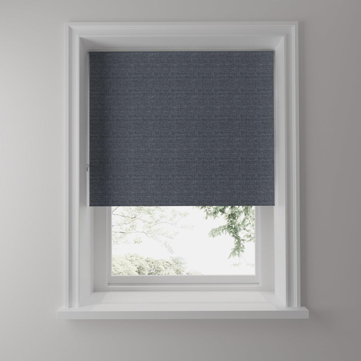 Montreal Folkston Blue Blackout Roller Blind Blue – image 3