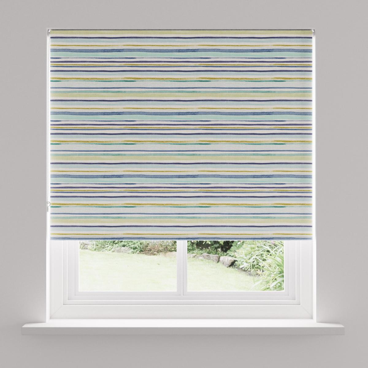 Watercolour Stripe Multi Roller Blind MultiColoured – image 5