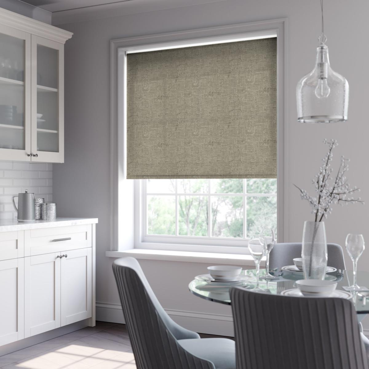 Luxe Daylight Made to Measure Roller Blind Luxe Mushroom – image 3