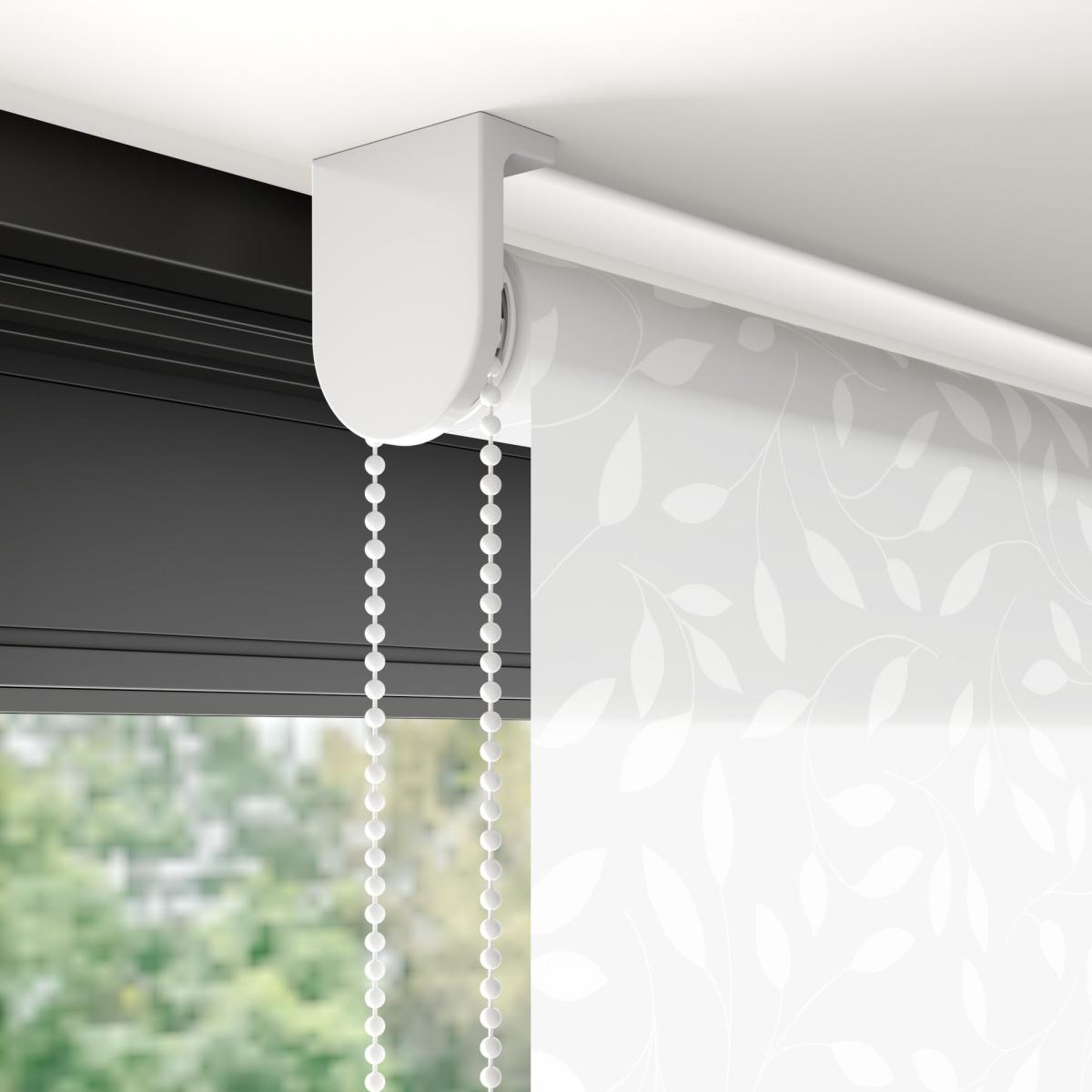Chatsworth Sheer Made to Measure Roller Blind Chatsworth White Sheer – image 5