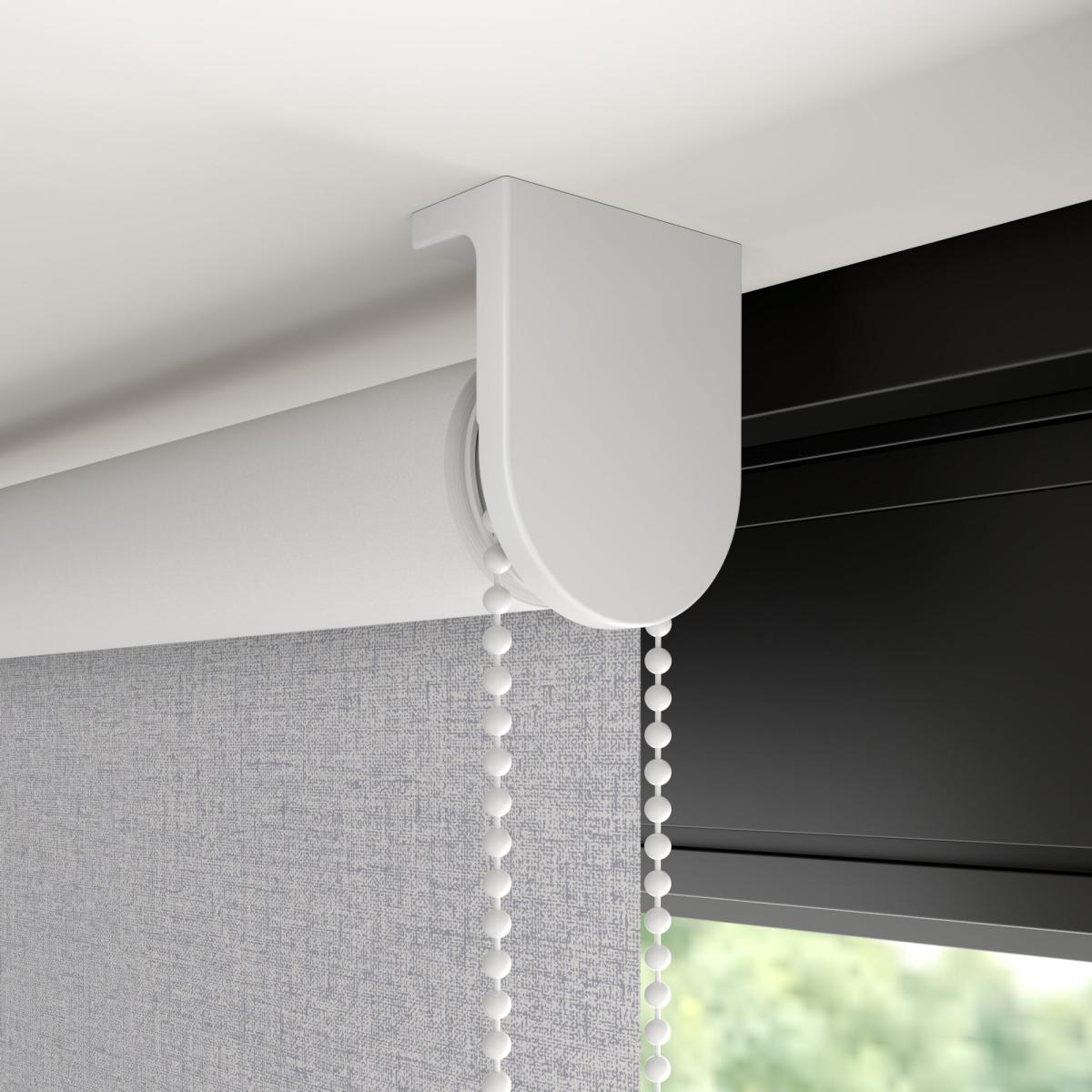 Quinton Blackout Made to Measure Roller Blind Quinton Steel Grey – image 4