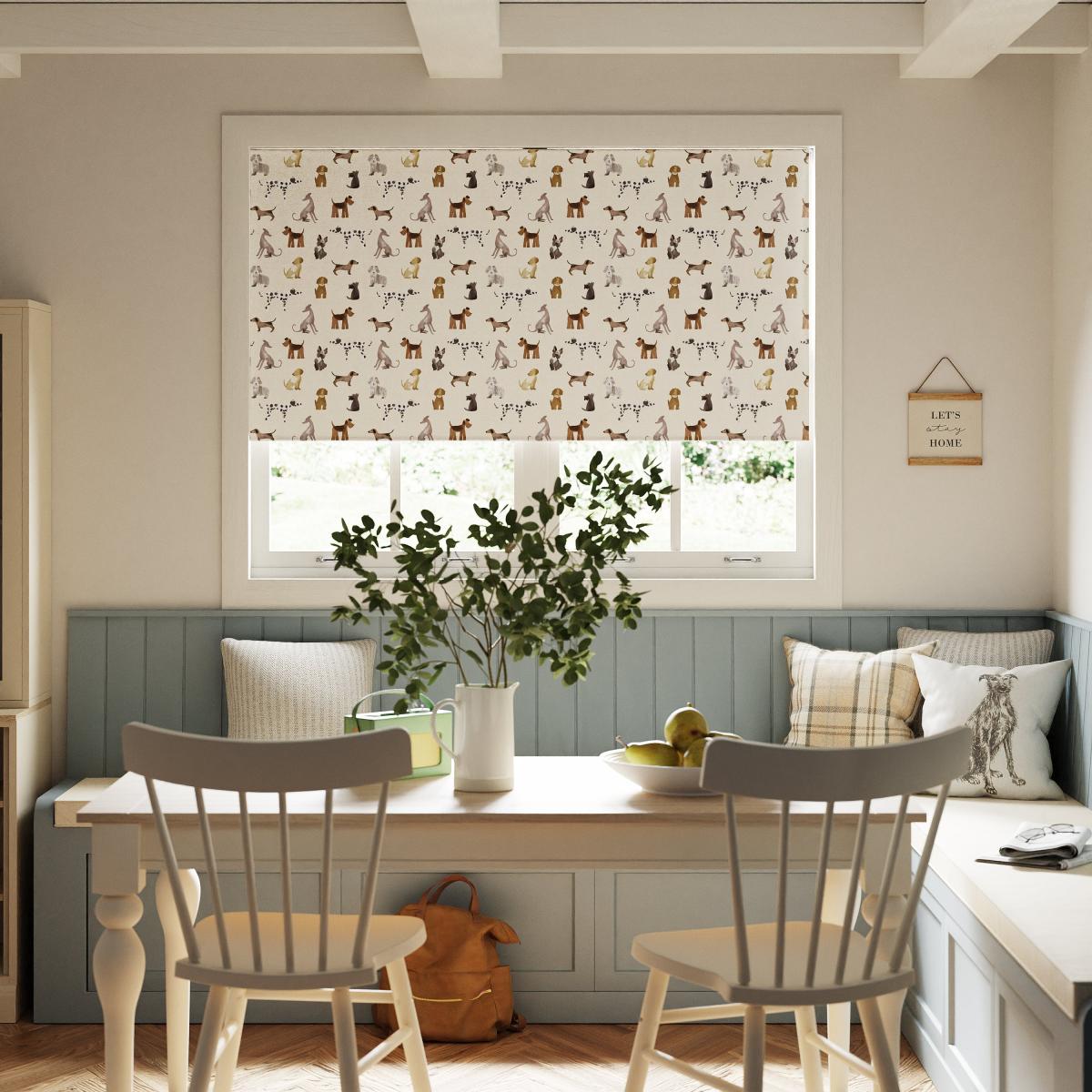 Walkies Blackout Roller Blind Natural – image 1