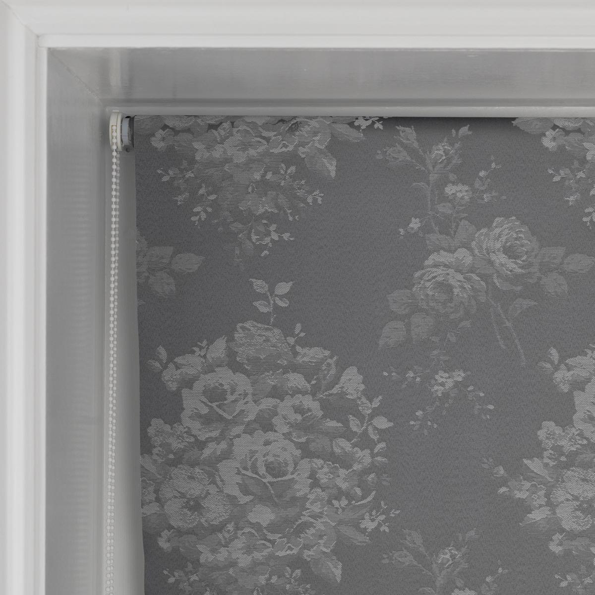 Laura Silver Blackout Roller Blind Silver – image 6