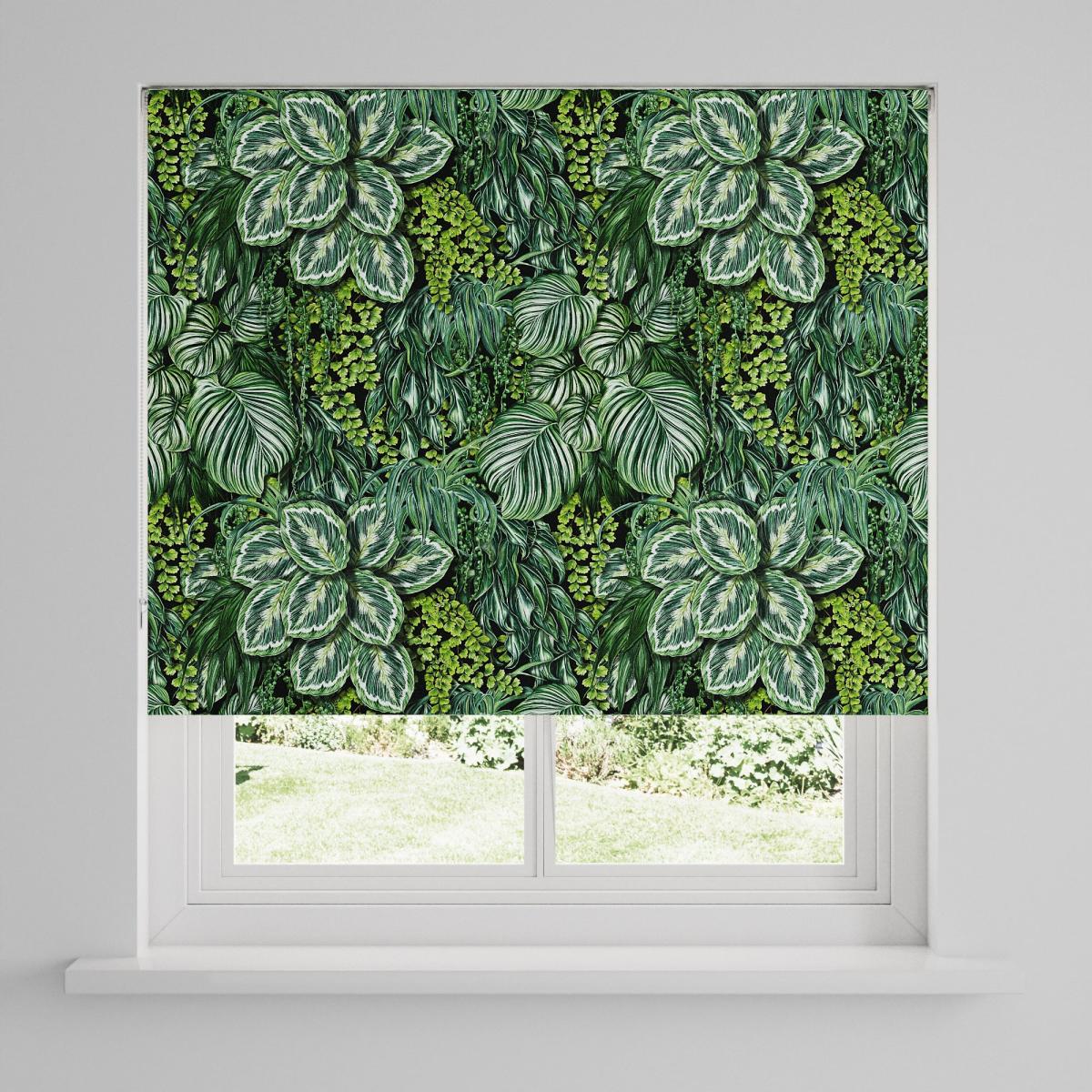 Living Wall Blackout Roller Blind Green – image 3