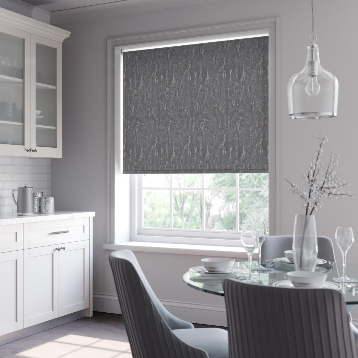 Milena Daylight Made to Measure Roller Blind Milena Blue – image 3