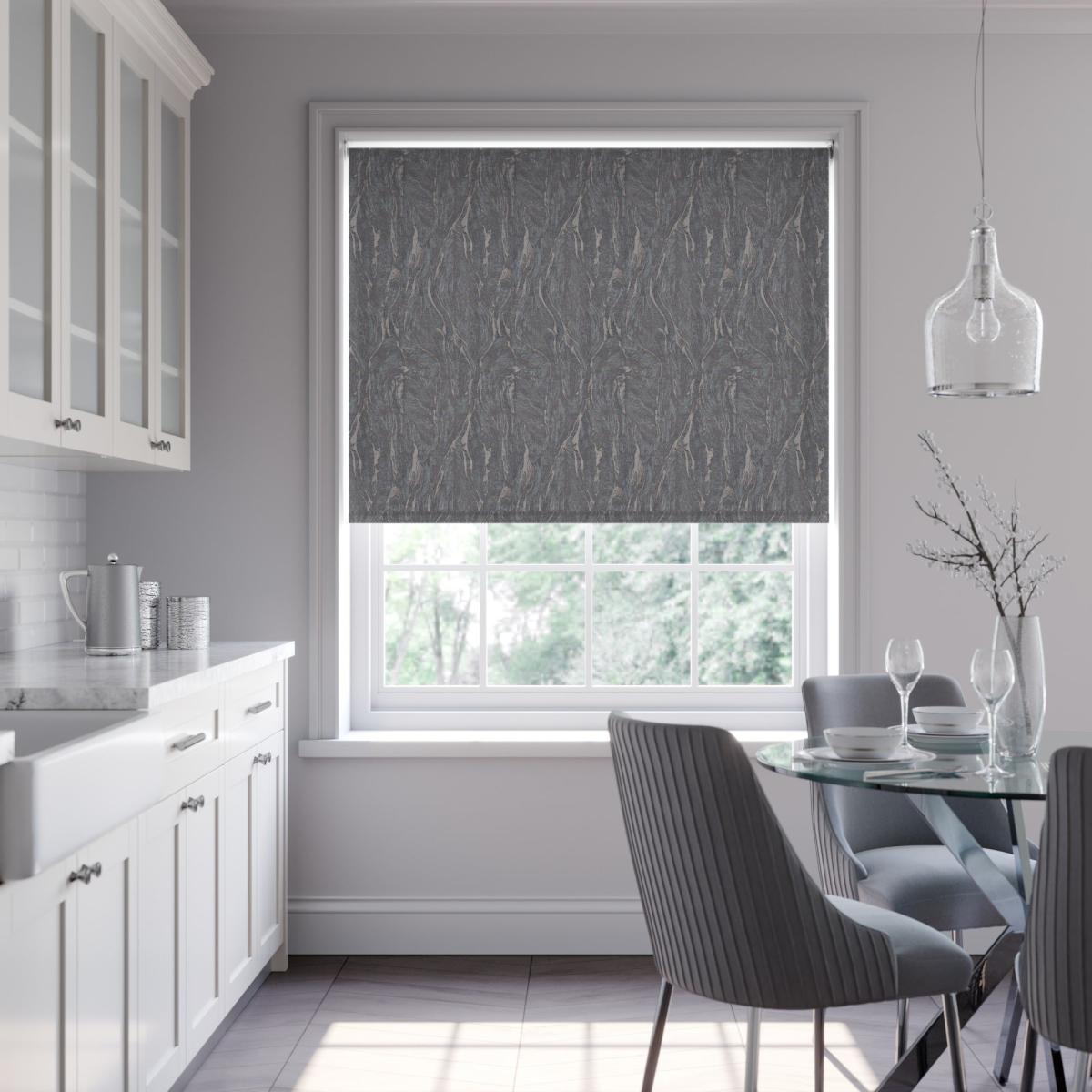 Milena Daylight Made to Measure Roller Blind Milena Blue – image 1