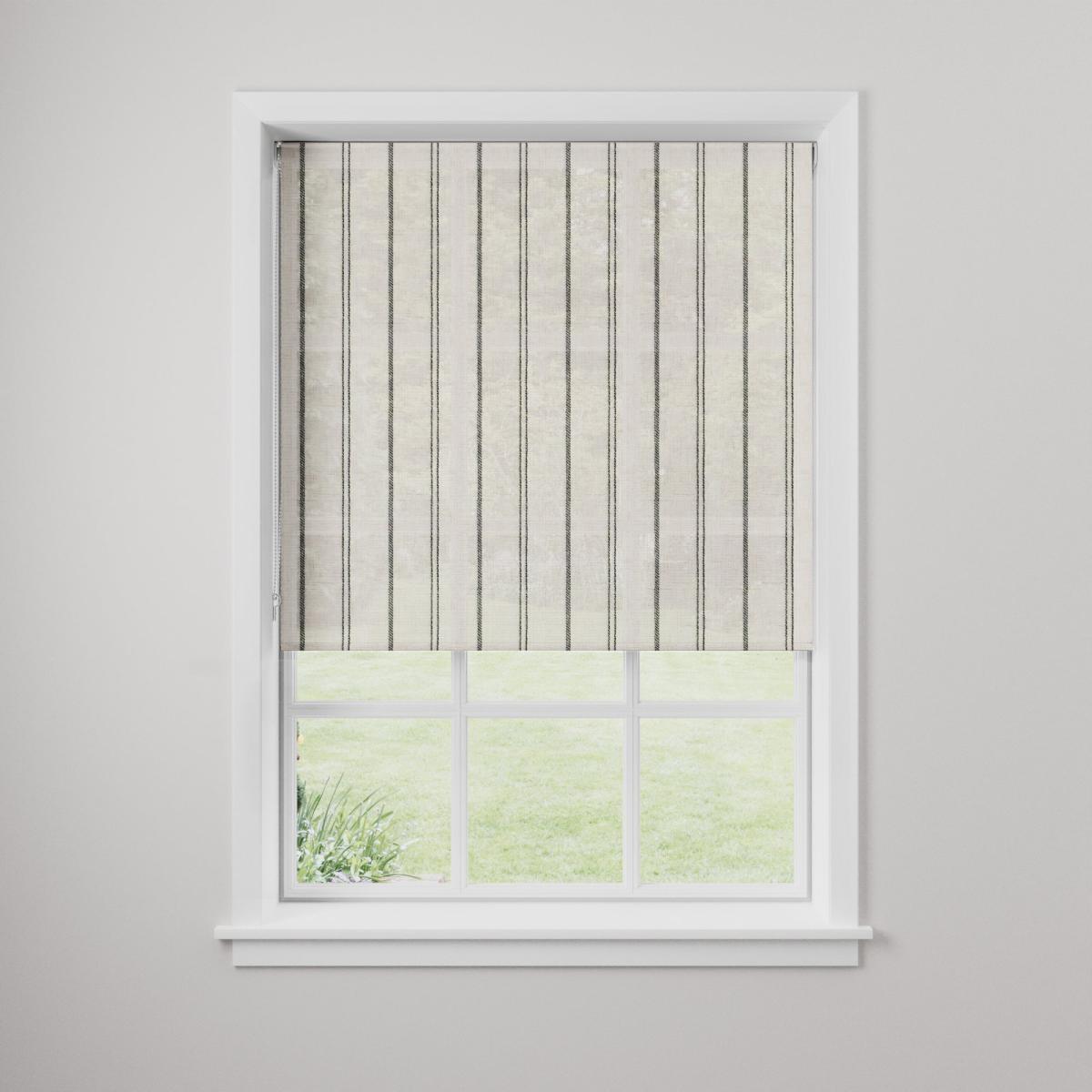 Lana Stripe Mono Roller Blind Linear Stripe Mono – image 3