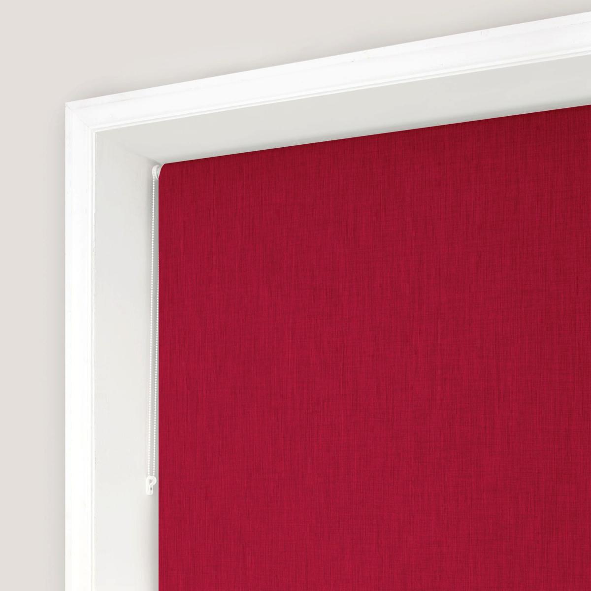 Solar Red Blackout Roller Blinds Red – image 4