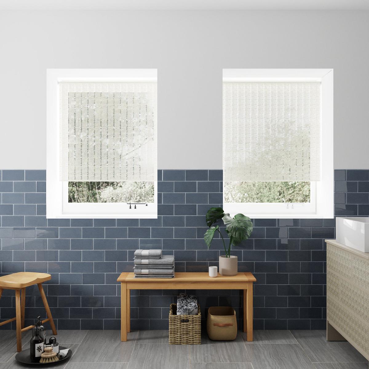 Johan Natural Daylight Roller Blind Brown and Grey – image 4