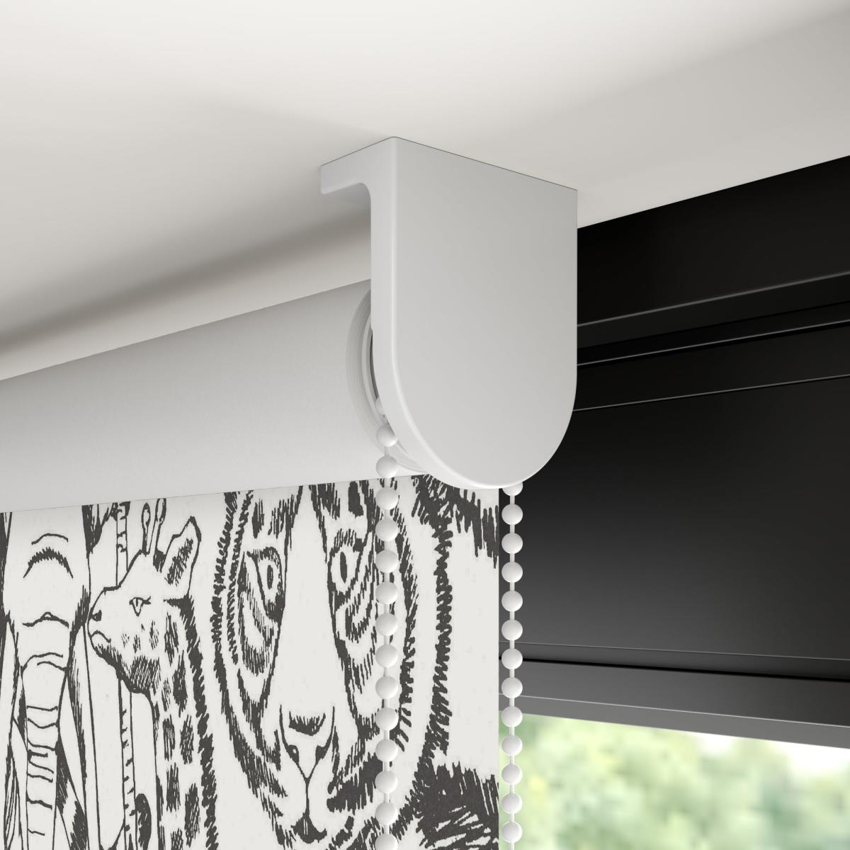 Wild Thing Blackout Made to Measure Flame Retardant Roller Blind Wild Thing Monochrome – image 4