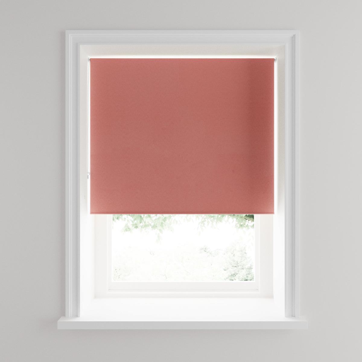 Coral Blackout Roller Blind Coral – image 3
