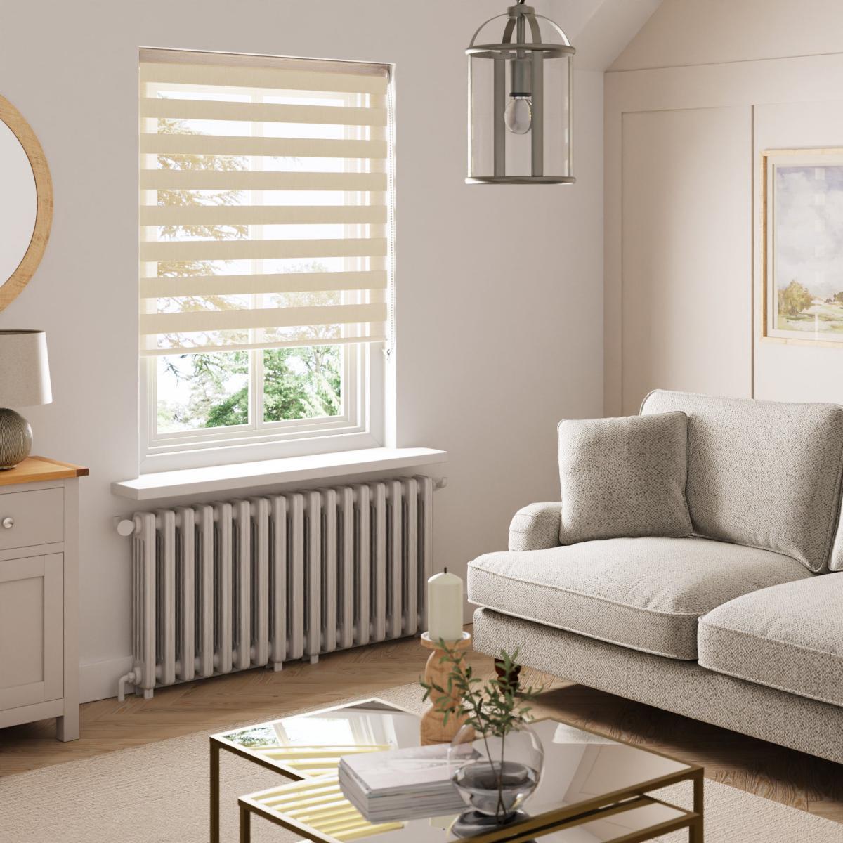 Day and Night White Sand Roller Blind White Sand – image 2