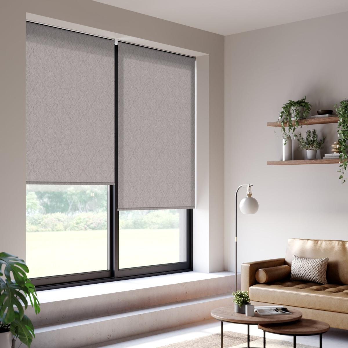 Persia Daylight Made to Measure Roller Blind Persia Silver – image 3