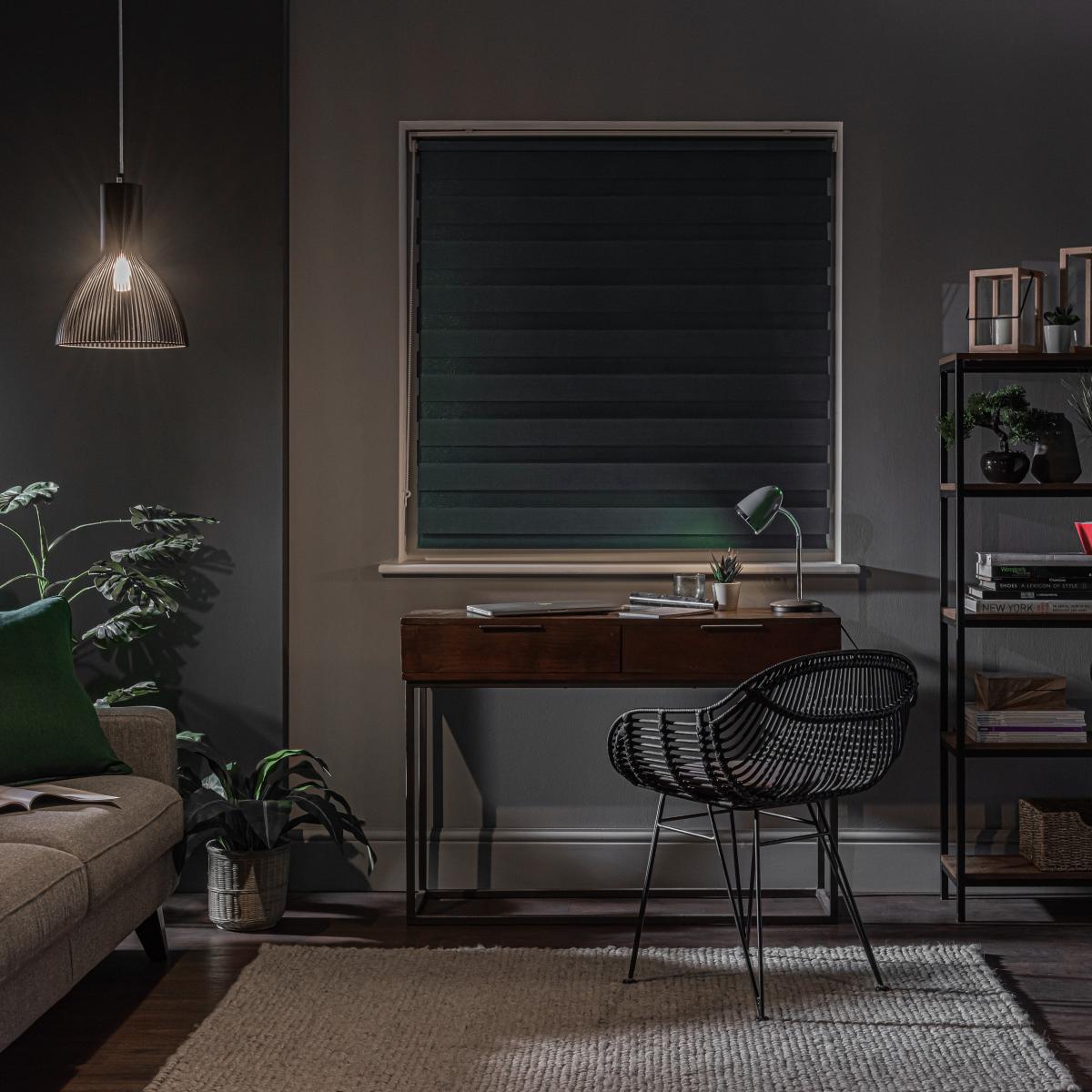 Day and Night Teal Daylight Roller Blind Teal (Blue) – image 6