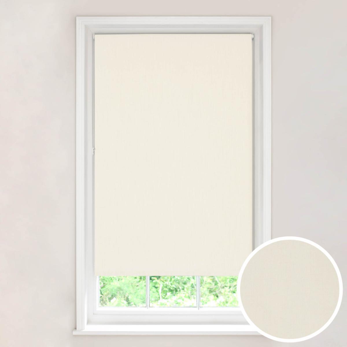 Solar Natural Blackout Roller Blind Light Brown / Natural – image 1