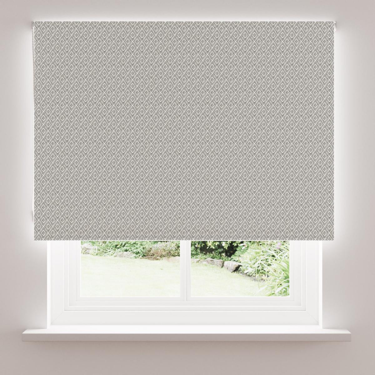 Oslo Grey Blackout Roller Blind Grey – image 3