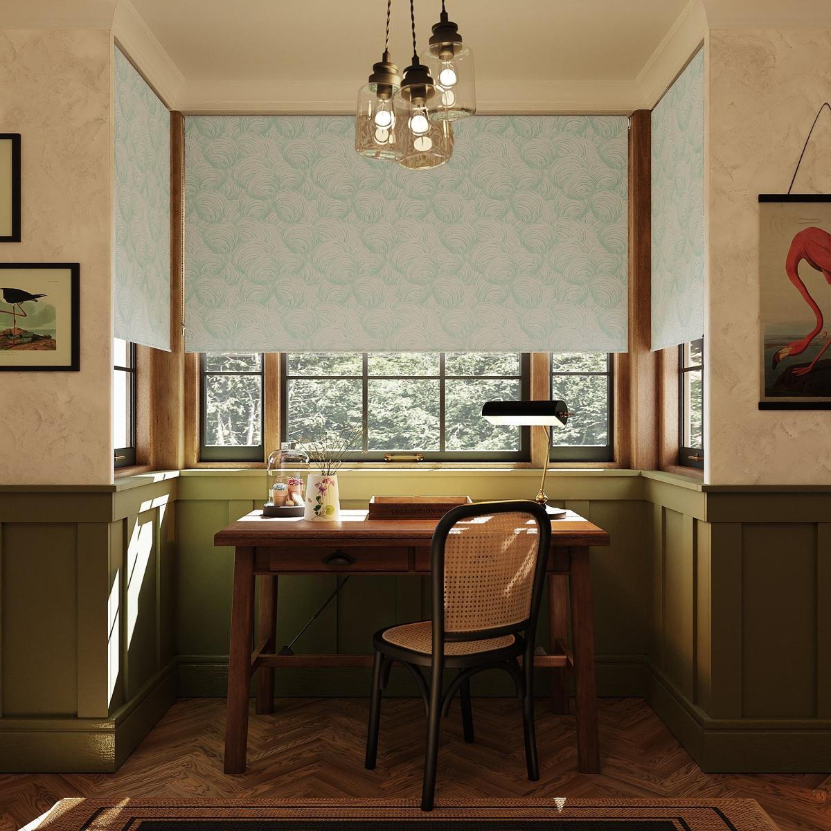 Venus Seafoam Roller Blind Green – image 5