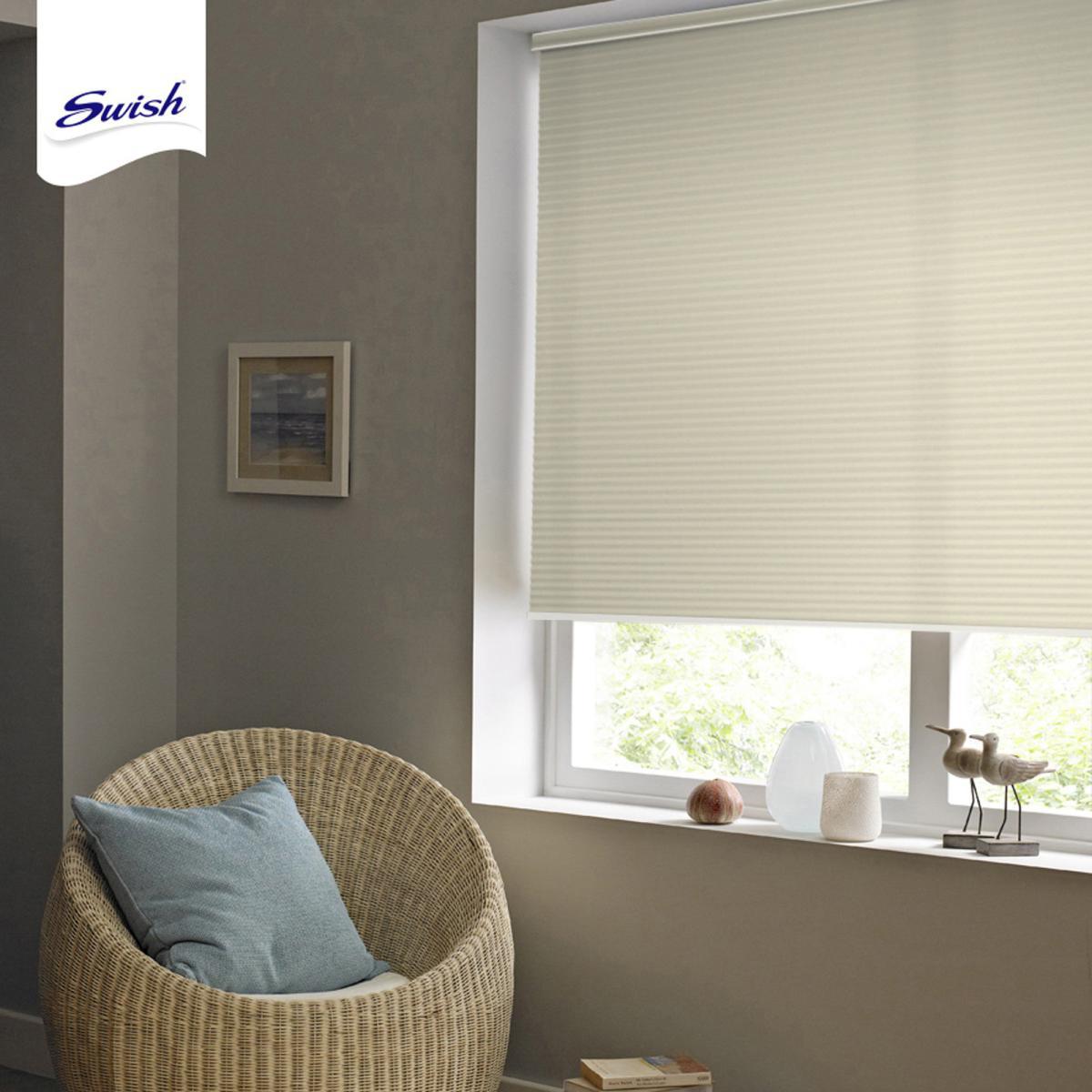 Swish Summer Haze Cordless Insulating Pleated Blind Cream – image 2