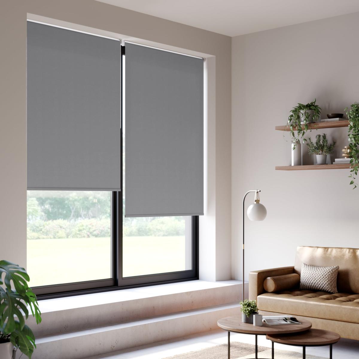 Dawn Daylight Made to Measure Roller Blind Dawn Elephant Grey – image 3