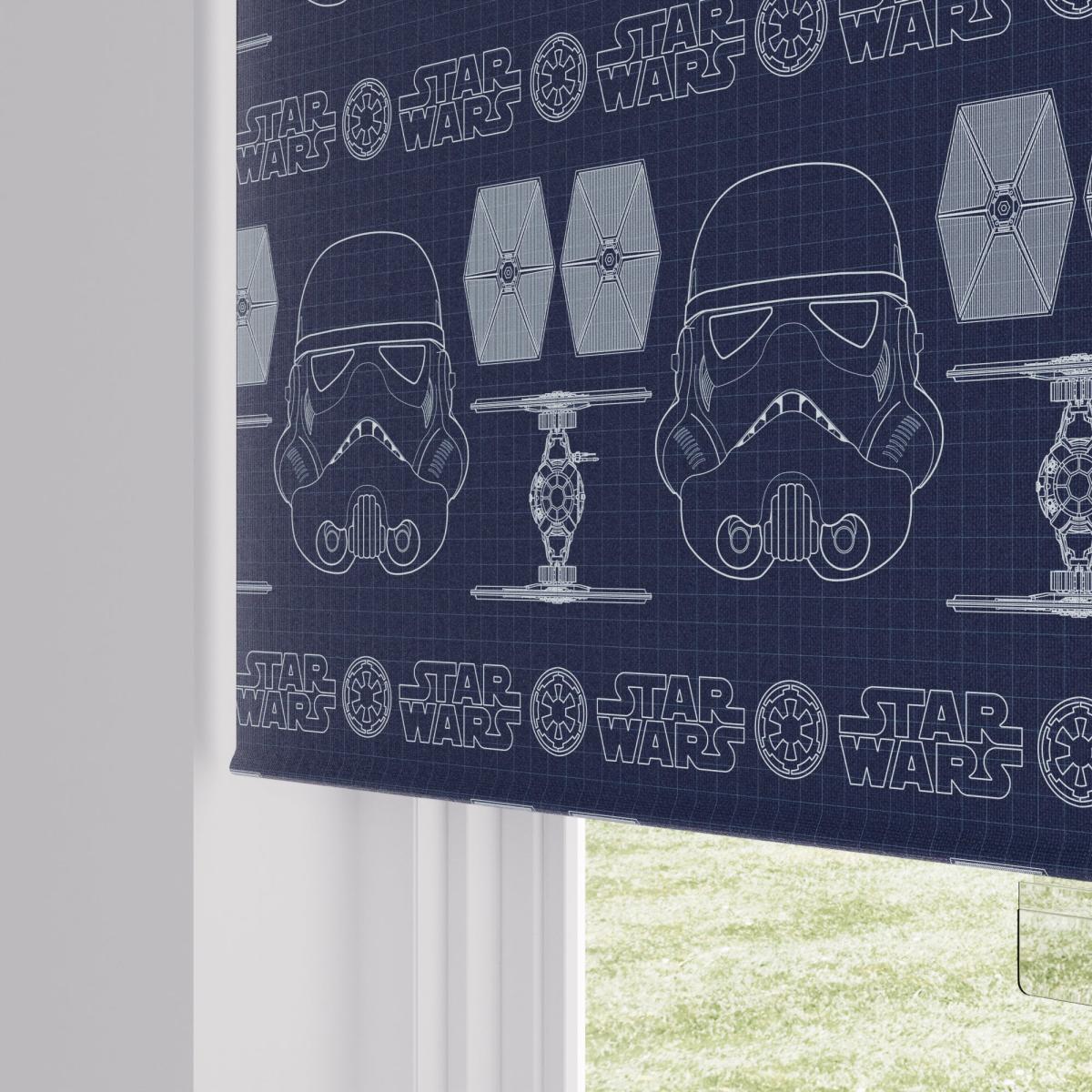 Star Wars Navy Cordless Roller Blind Navy – image 4