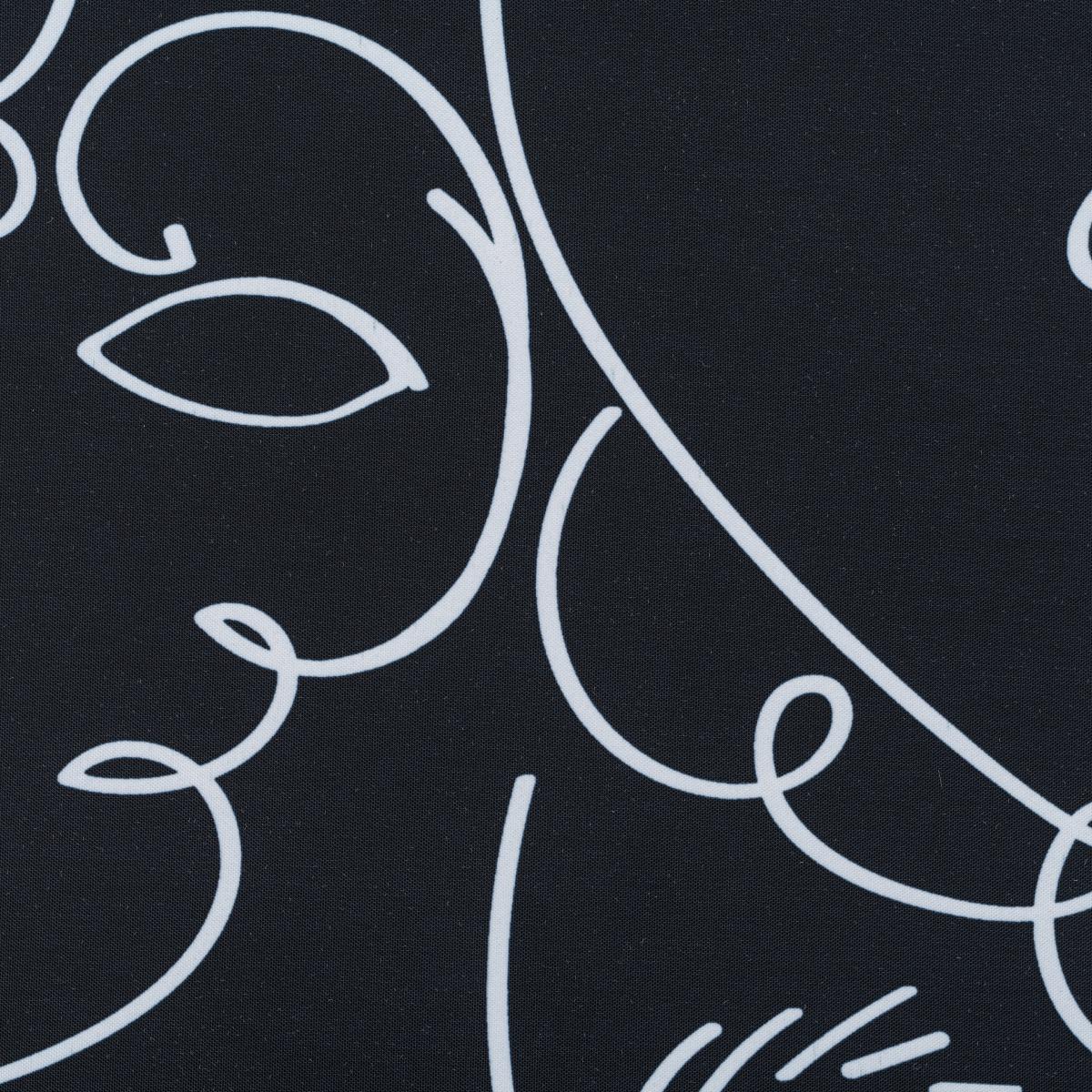 Faces Blackout Roller Blind Black – image 5