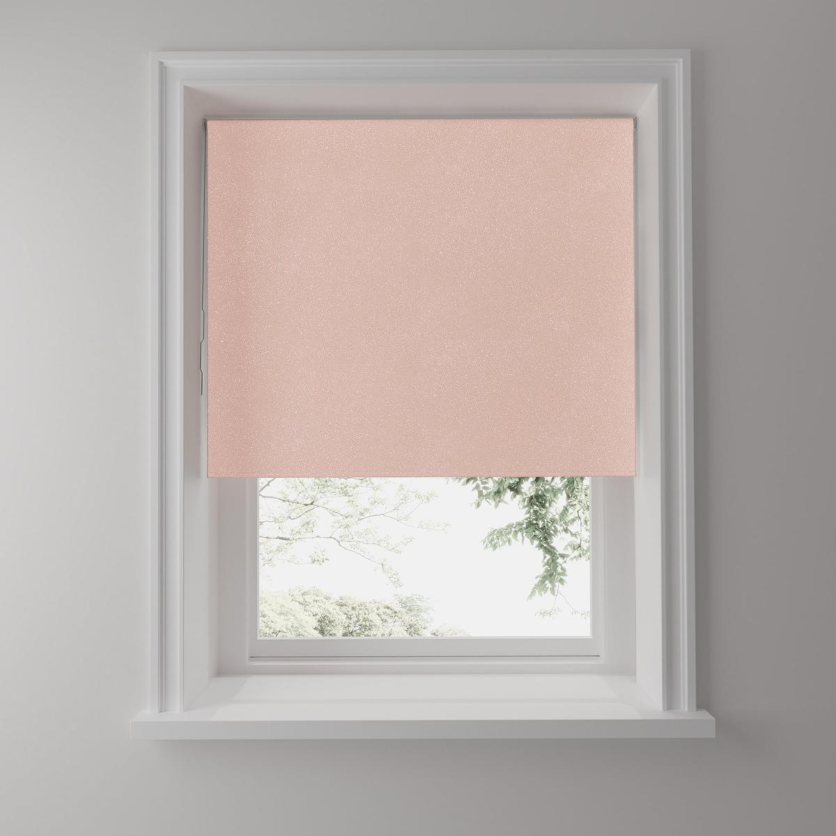 Sparkle Pink Blackout Twist Safe Roller Blind Pink – image 3