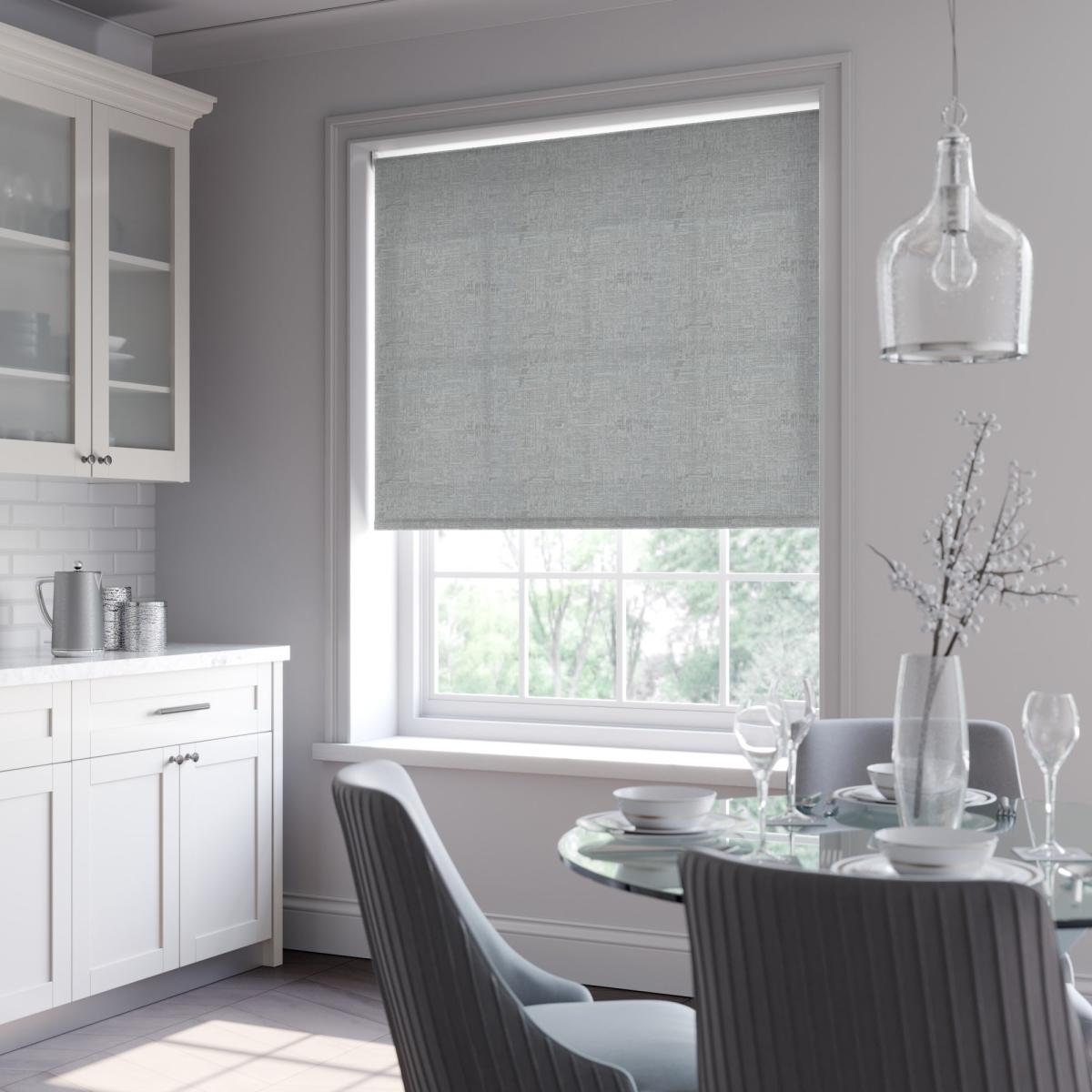 Luxe Daylight Made to Measure Roller Blind Luxe Silver – image 3