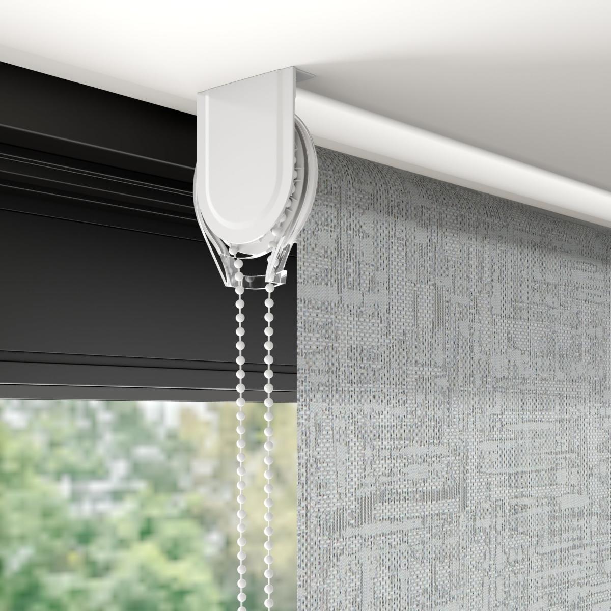 Luxe Daylight Made to Measure Roller Blind Luxe Silver – image 5