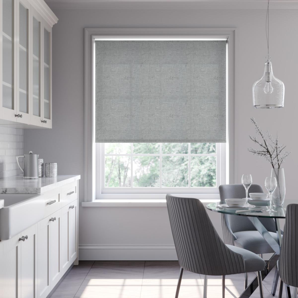 Luxe Daylight Made to Measure Roller Blind Luxe Silver – image 1