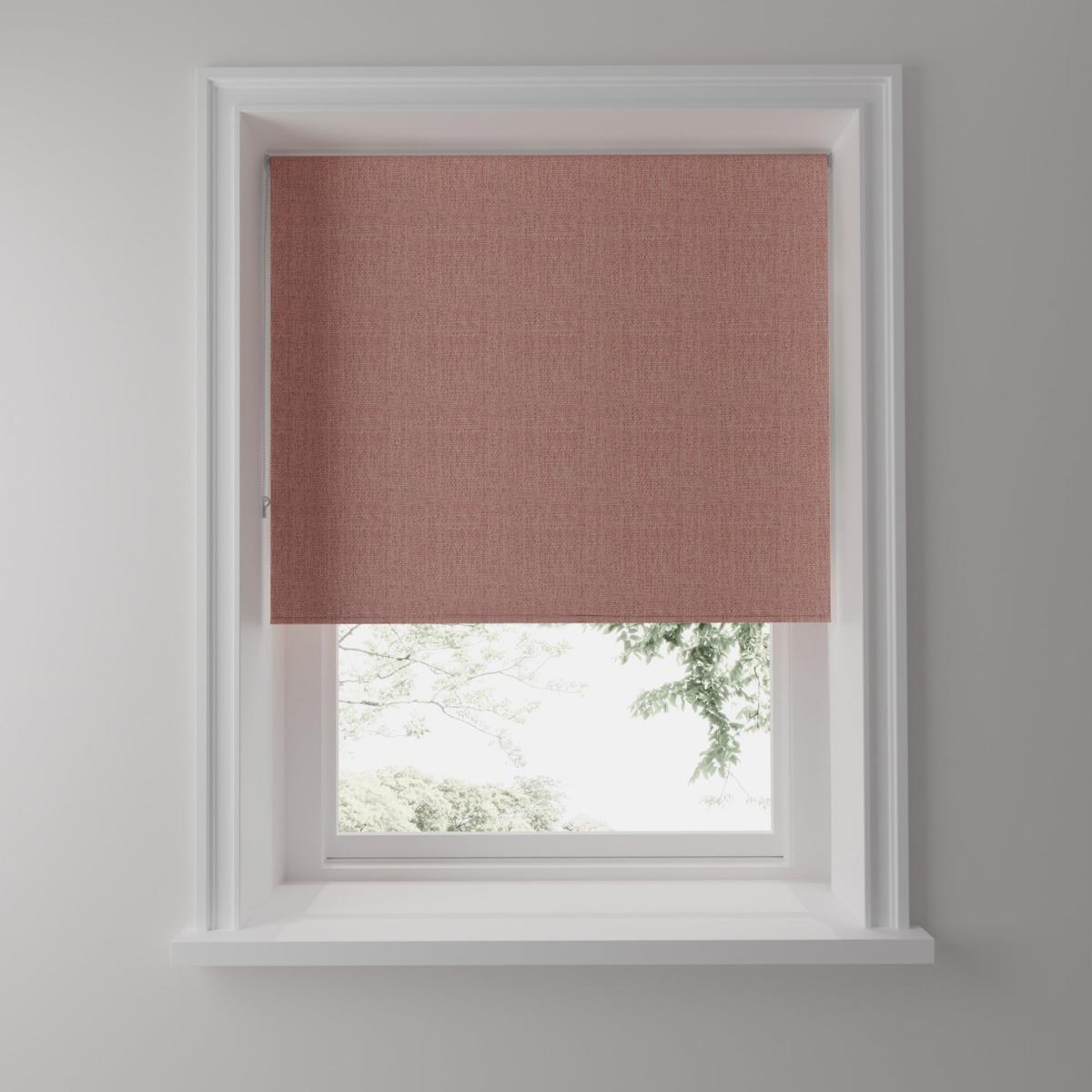 Montreal Rose Blackout Roller Blind Pink – image 3
