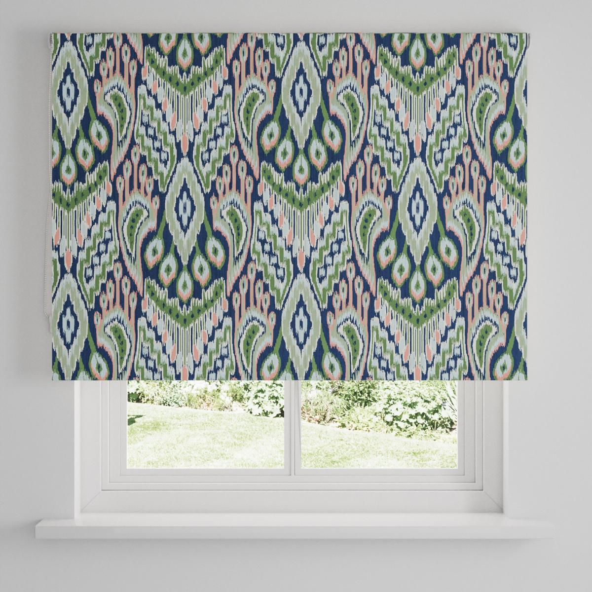 Ikat Global Blackout Roller Blind MultiColoured – image 4