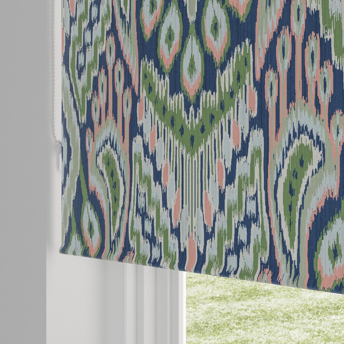 Ikat Global Blackout Roller Blind MultiColoured – image 5