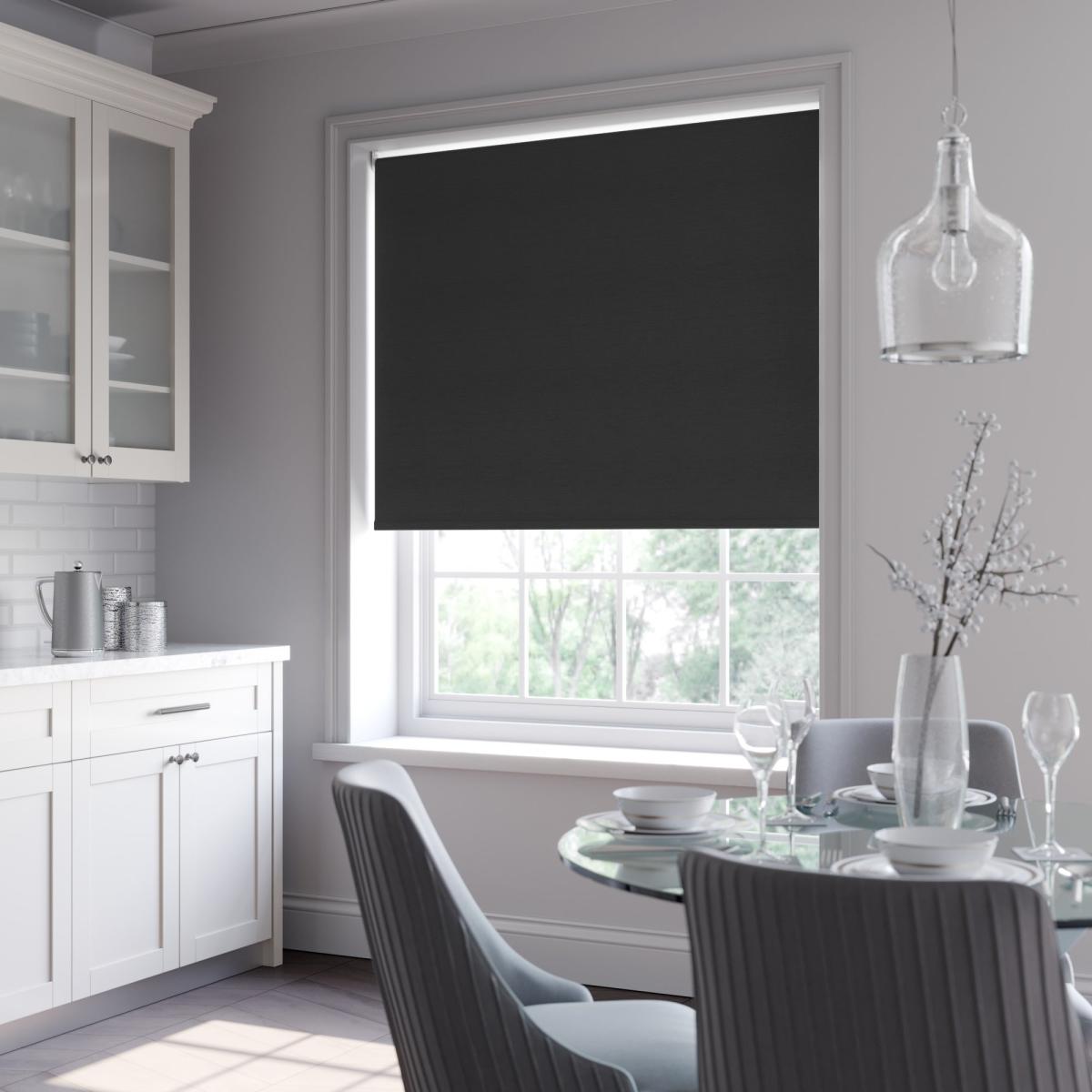 Erebus Made to Measure Blackout Roller Blind Erebus Grey – image 3