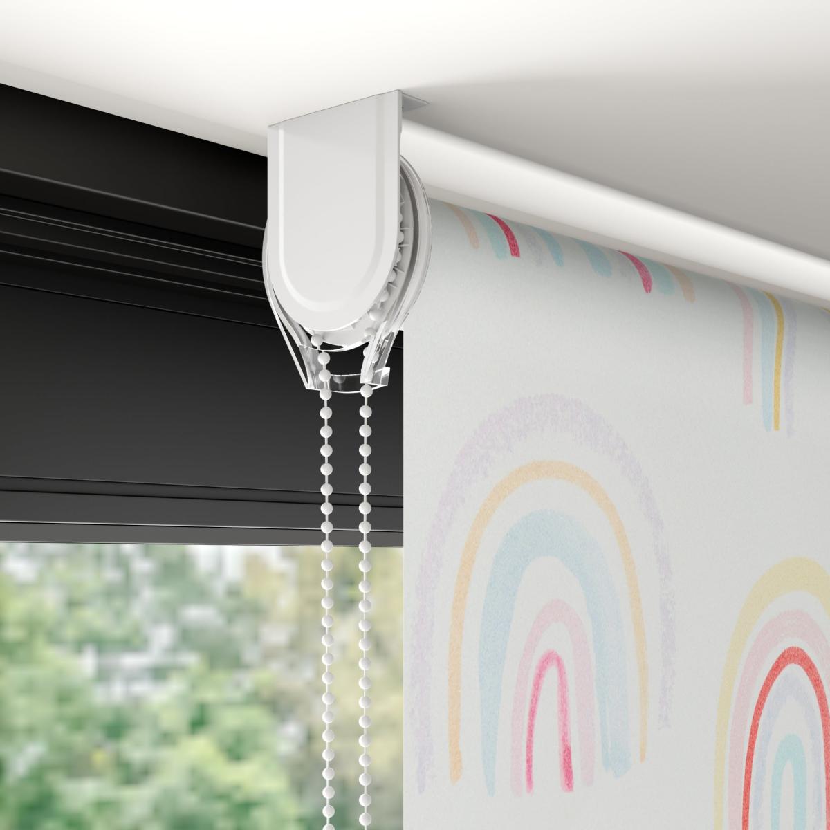 Rainbow Blackout Made to Measure Roller Blind MultiColoured – image 4
