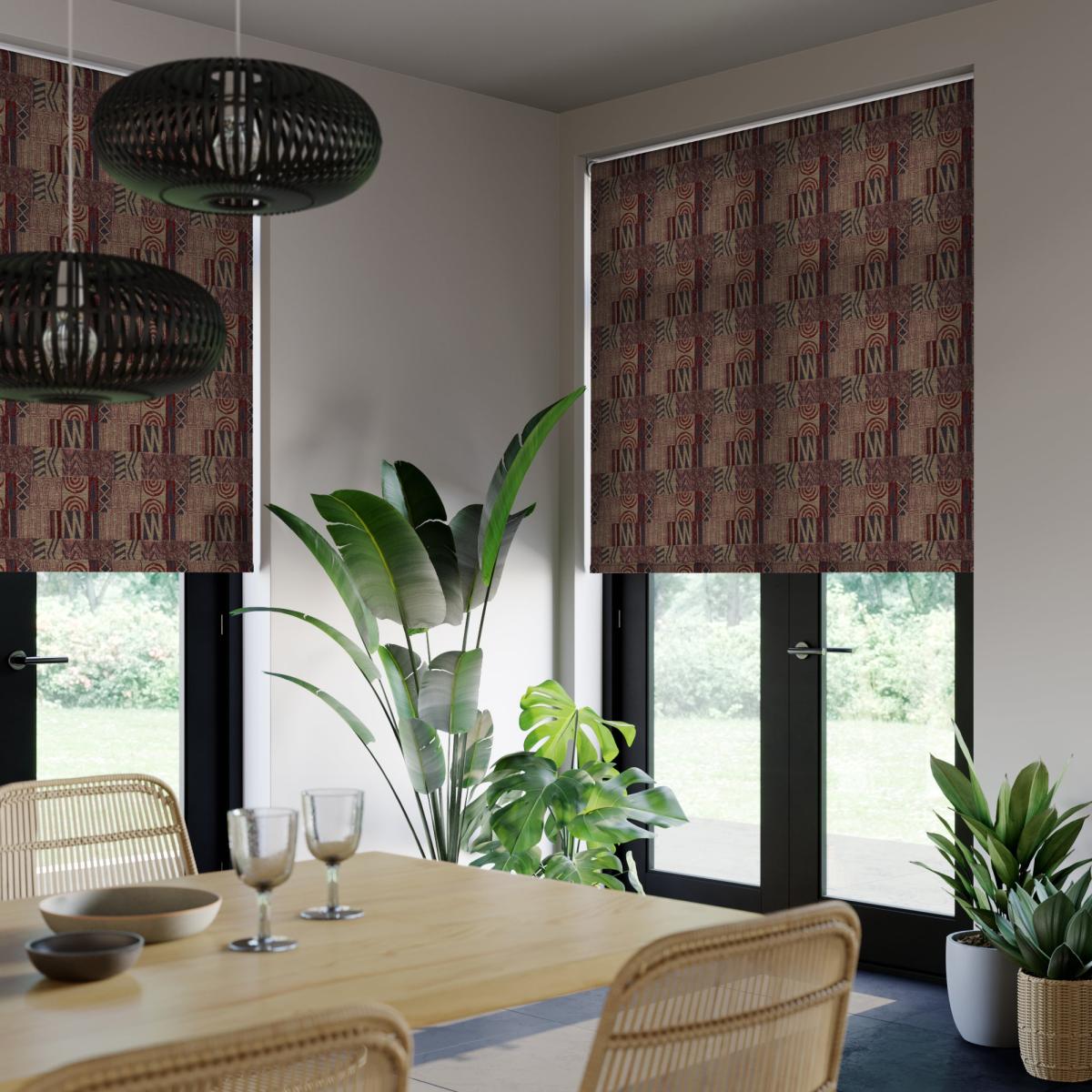 Inca Daylight Made to Measure Roller Blind Inca Terracotta – image 3