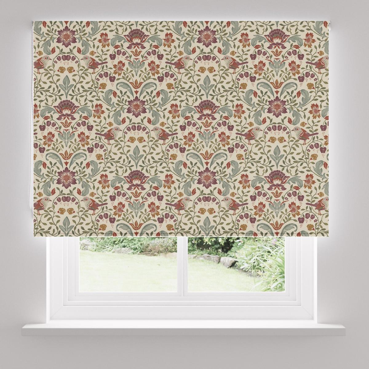 Ruskin Natural Roller Blind Brown – image 5