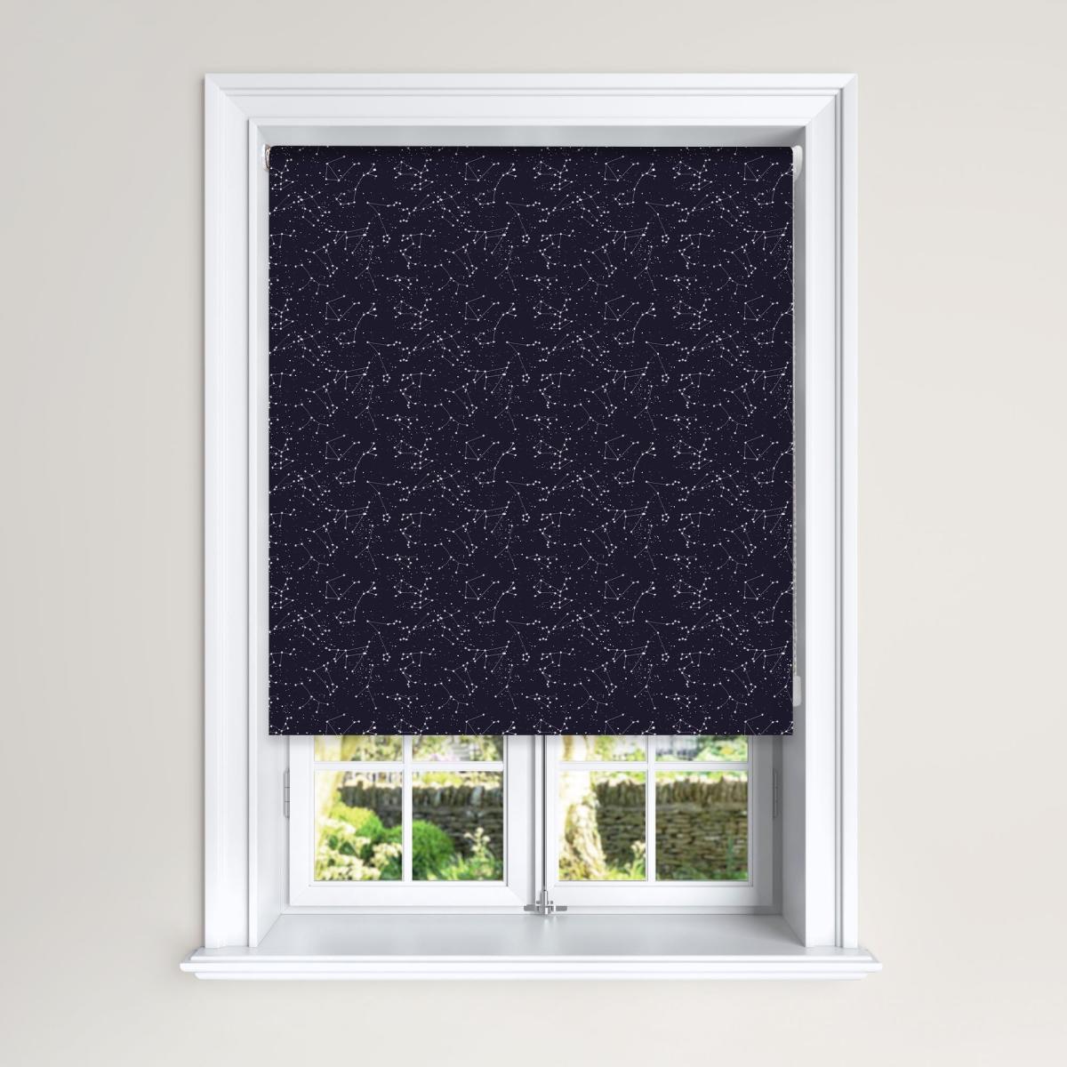 Constellation Navy Blackout Roller Blind Navy – image 2