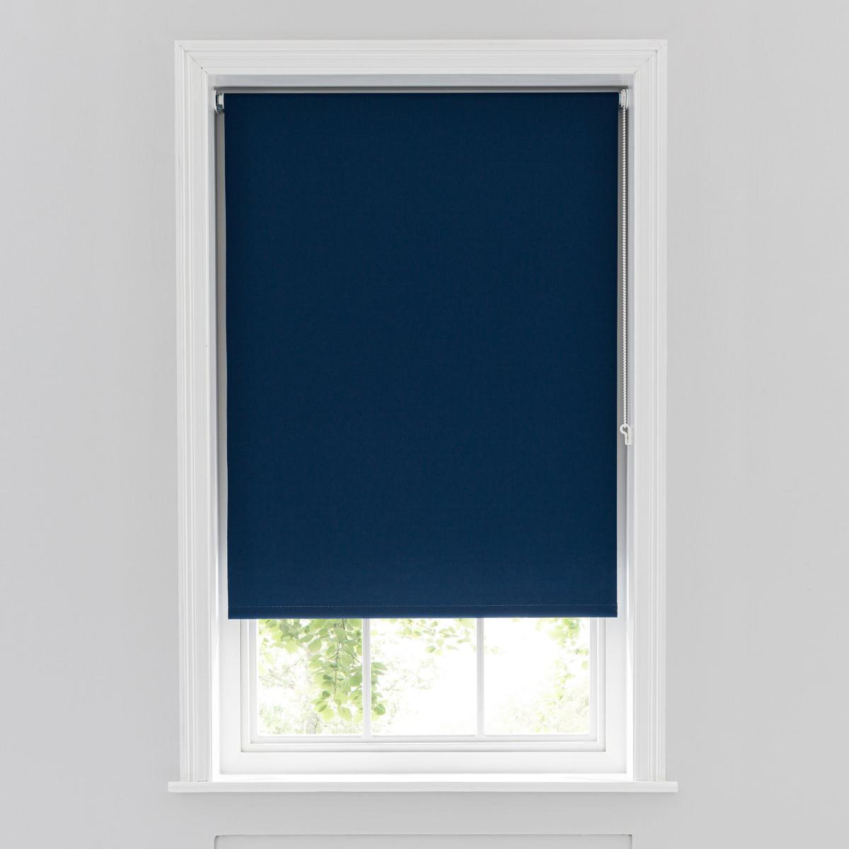 Navy Blackout Moisture Resistant Roller Blind Navy – image 3