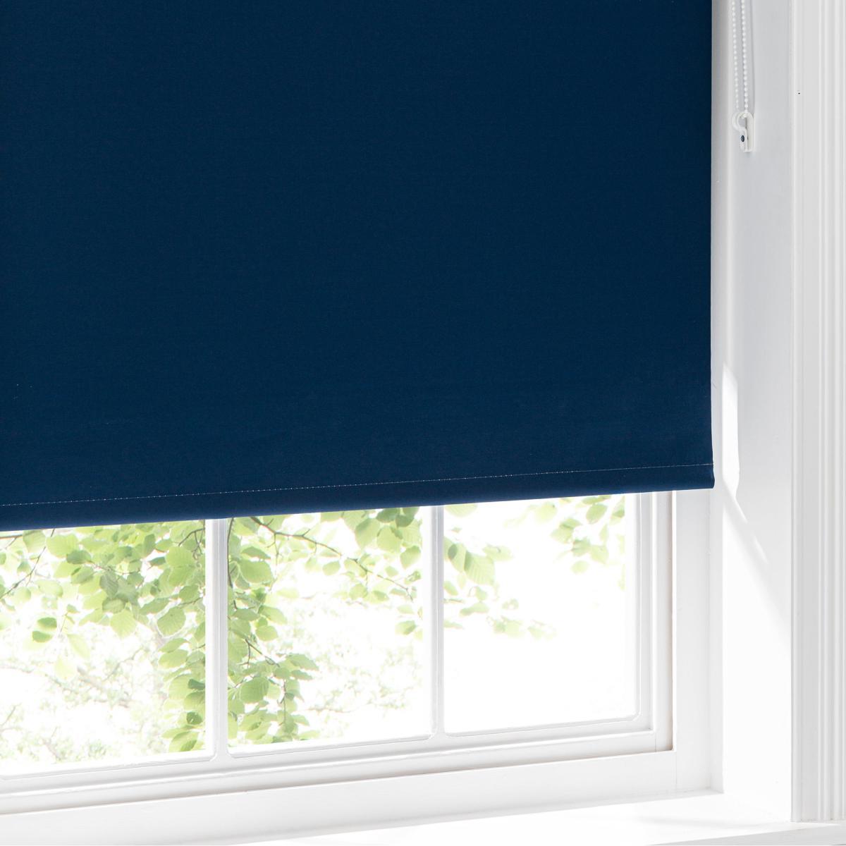 Navy Blackout Moisture Resistant Roller Blind Navy – image 4