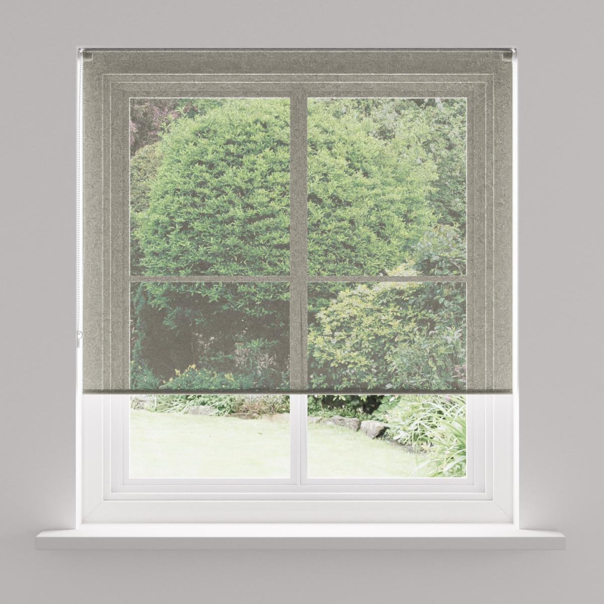 Sheer Dove Grey Roller Blind Grey – image 4