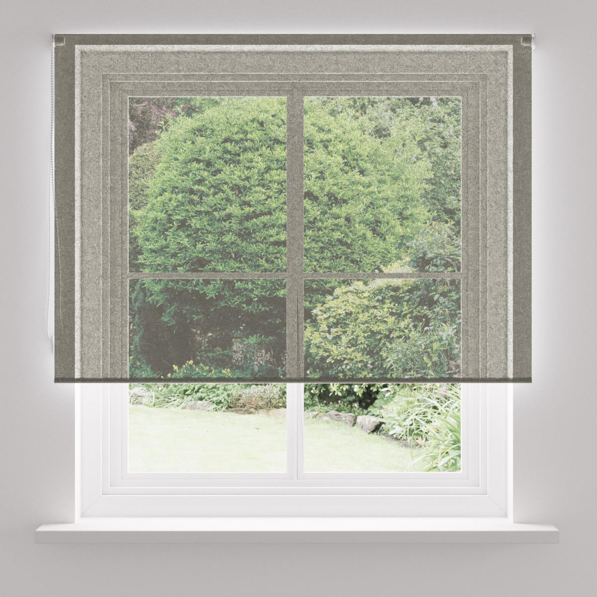 Sheer Dove Grey Roller Blind Grey – image 5