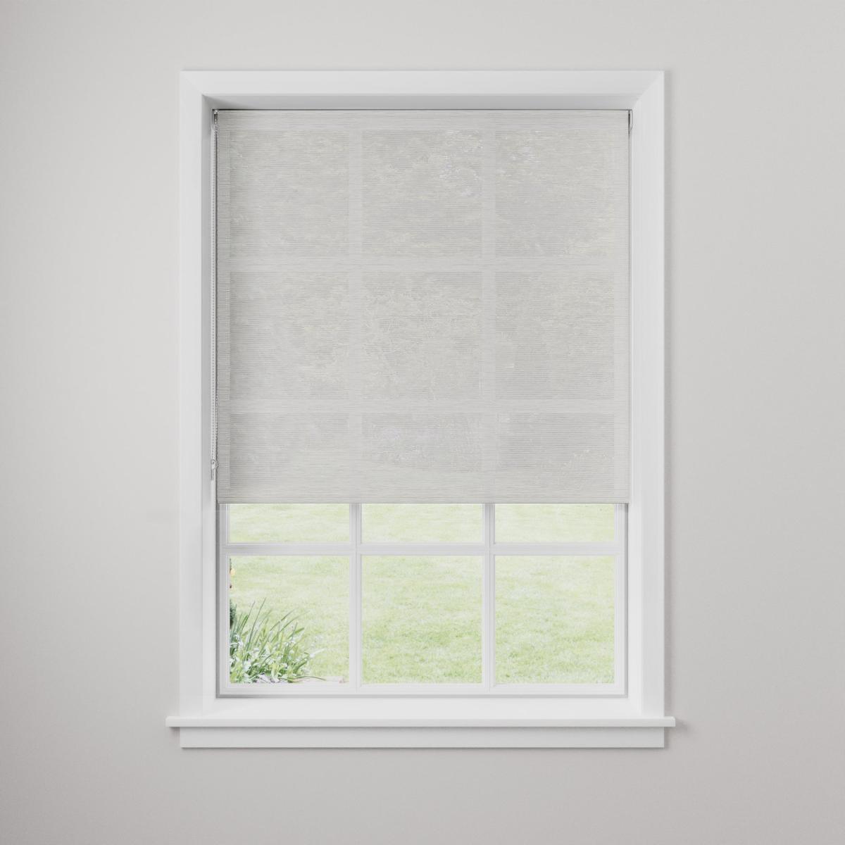Textured White Roller Blind White – image 3