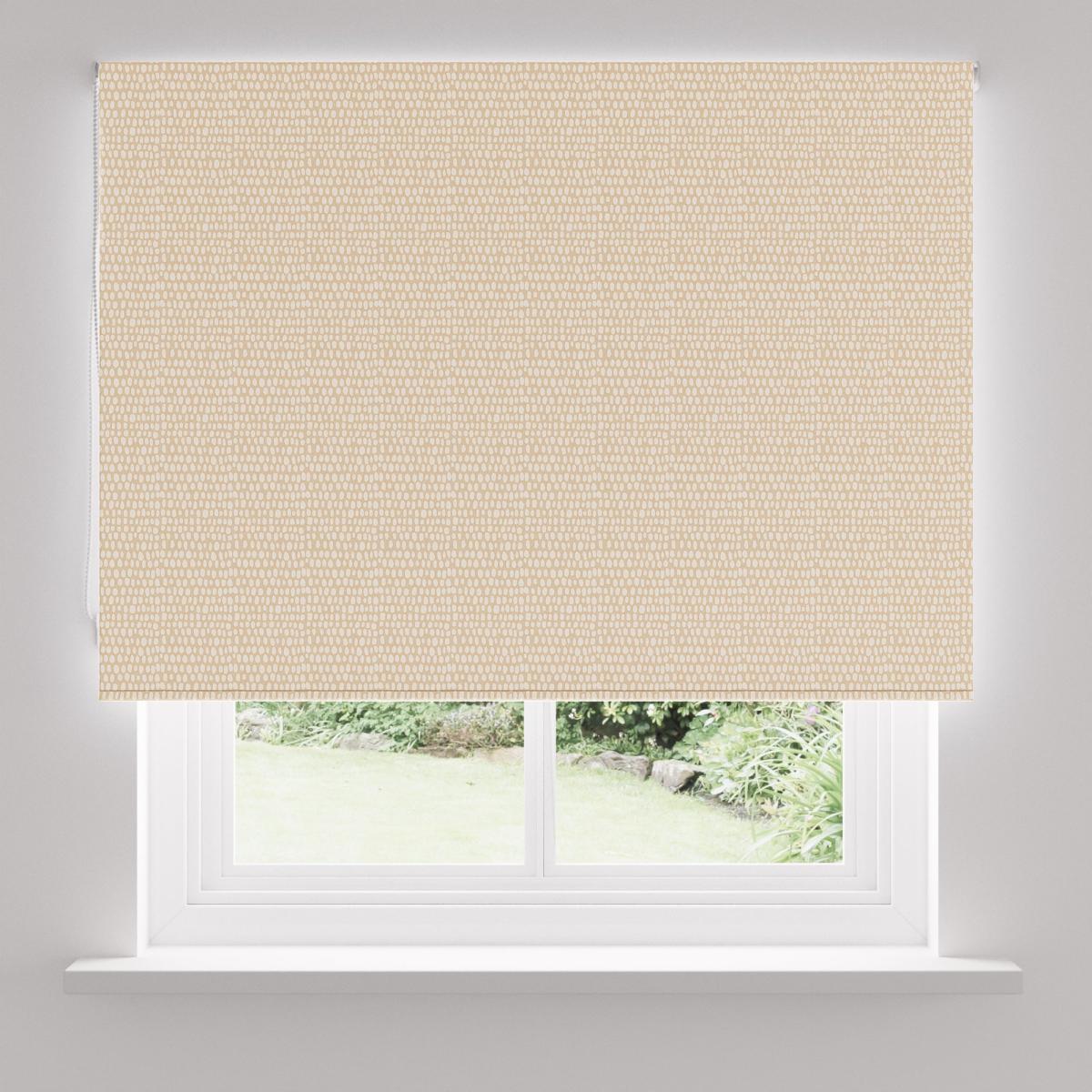 Warm Sand Cobble Stripe Blackout Easyfit Roller Blind Warm Sand – image 2