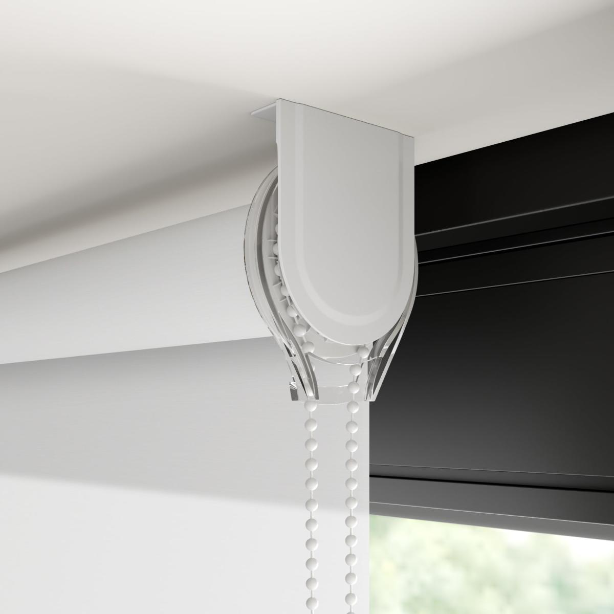 Cameo Made to Measure Daylight Roller Blind Cameo White – image 4