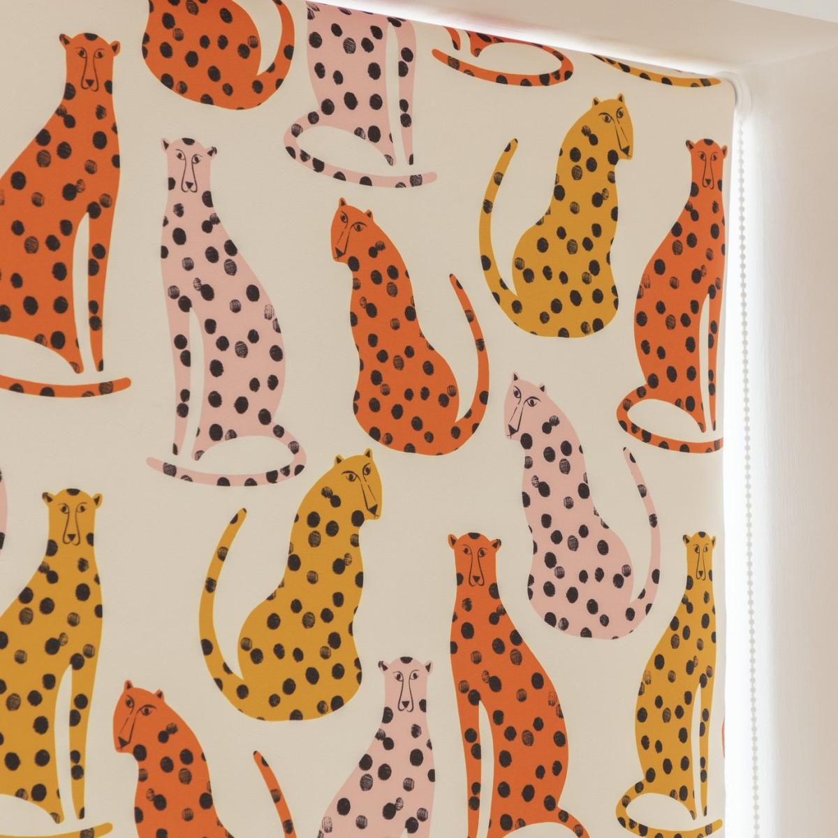 Habitat Cheetah Blackout Roller Blind - Orange - 3ft – image 3