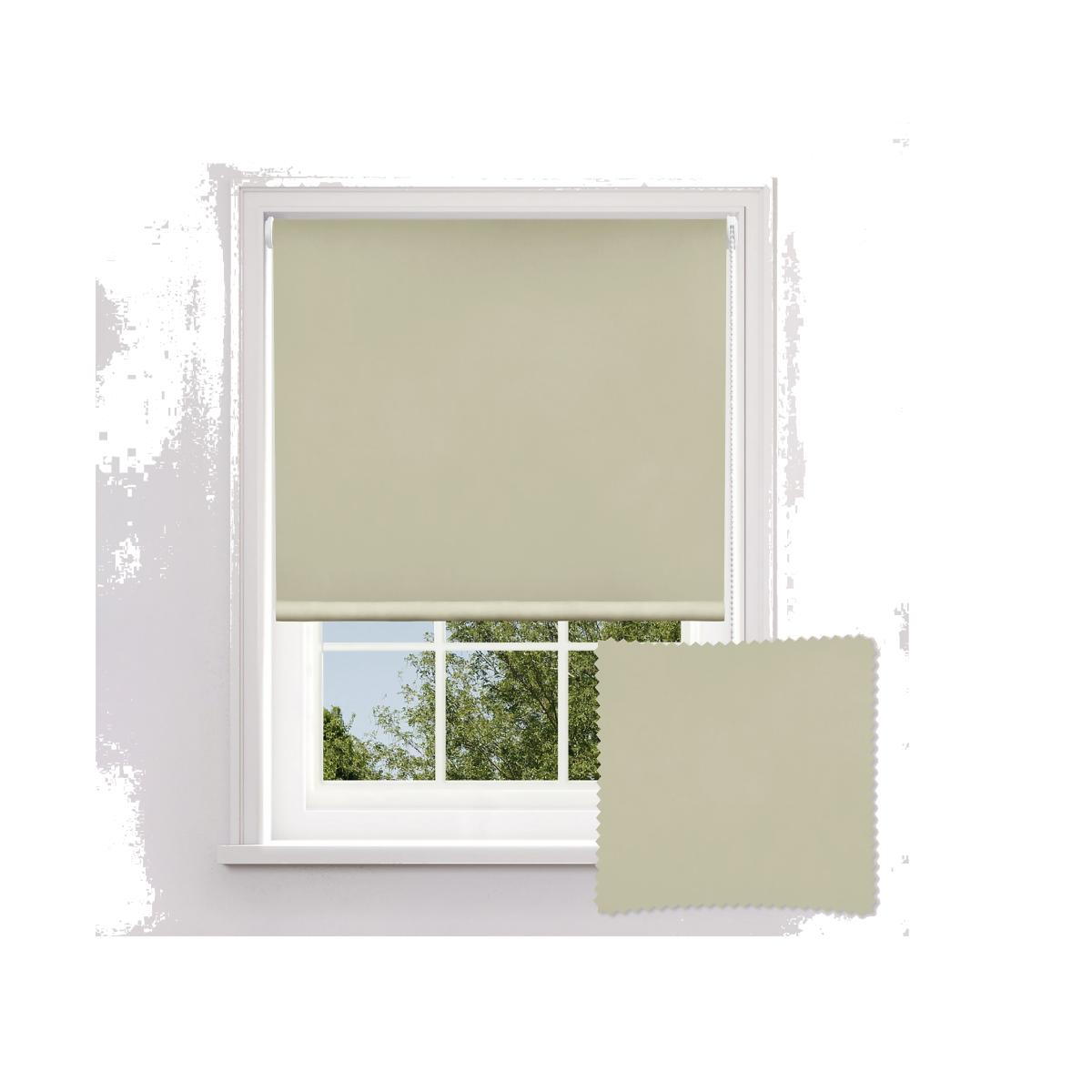 Almond Blackout Roller Blind - 180cm – image 1