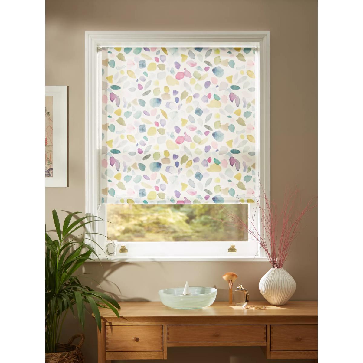 bluebellgray Mosaic Roller Blind – image 2