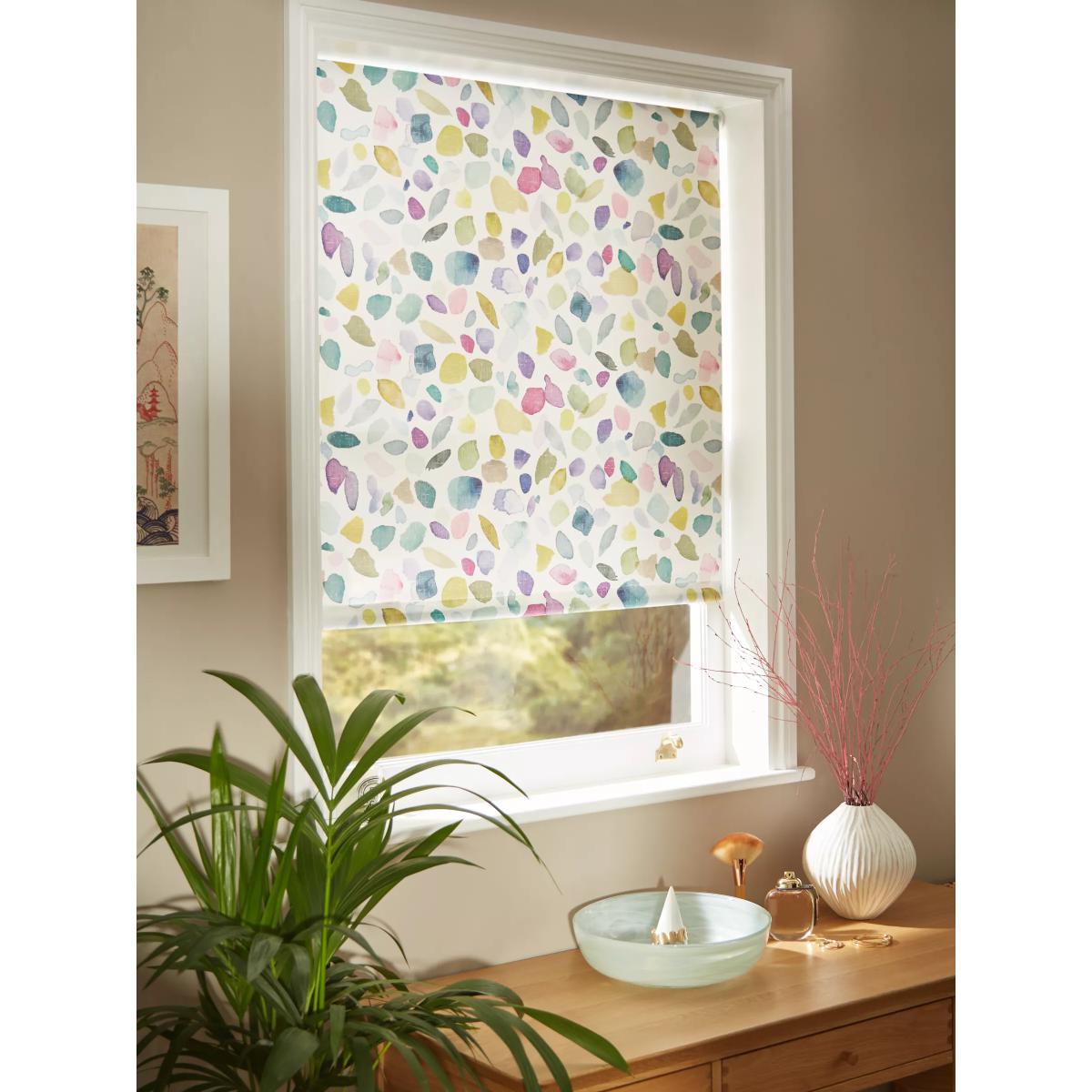 bluebellgray Mosaic Roller Blind – image 3