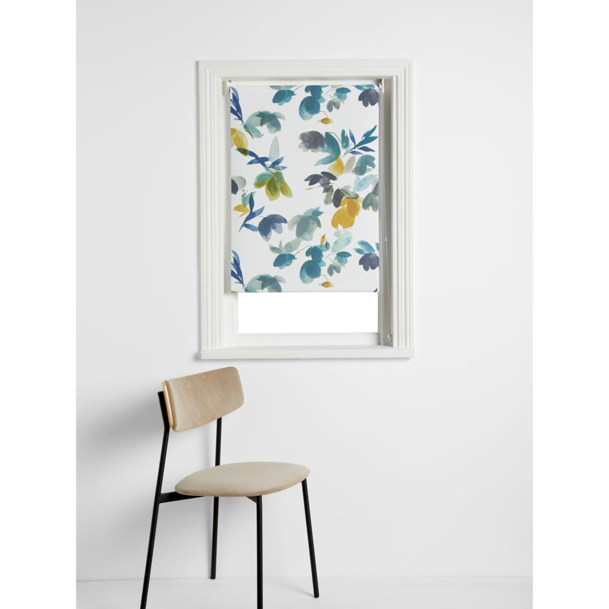 John Lewis & Partners Lenton Rose Blackout Roller Blind, Citrine – image 5